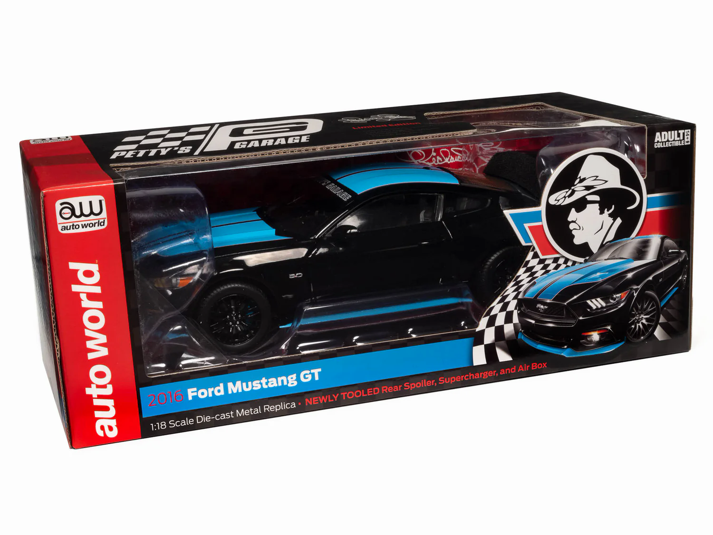 Ford Mustang Petty's Garage 2016 1:18