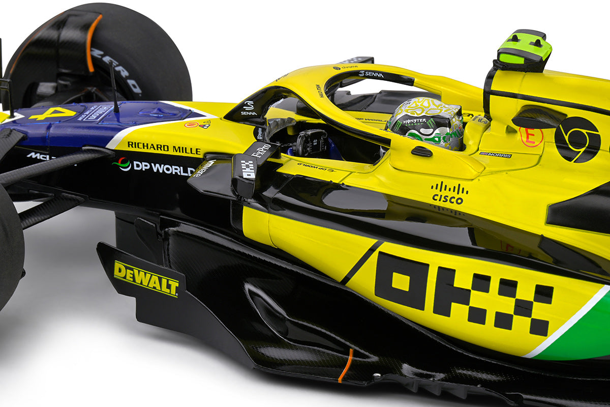 MCLAREN F1 TEAM MCL38 E.PIASTRI MONACO GP 2024 1:18