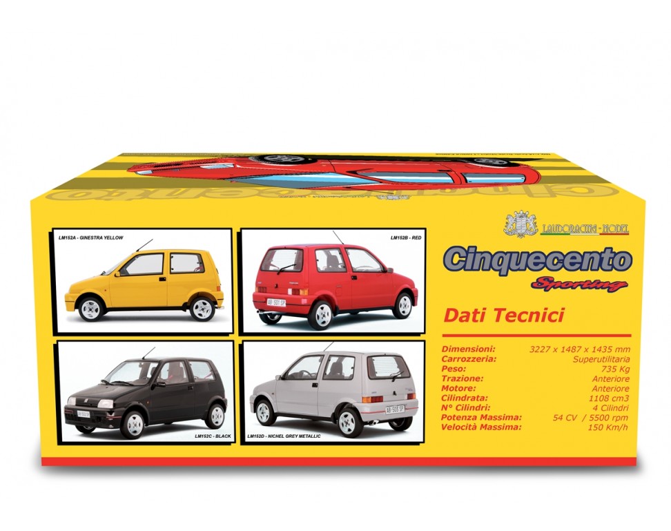 Fiat Cinquecento Sporting 1994 1:18