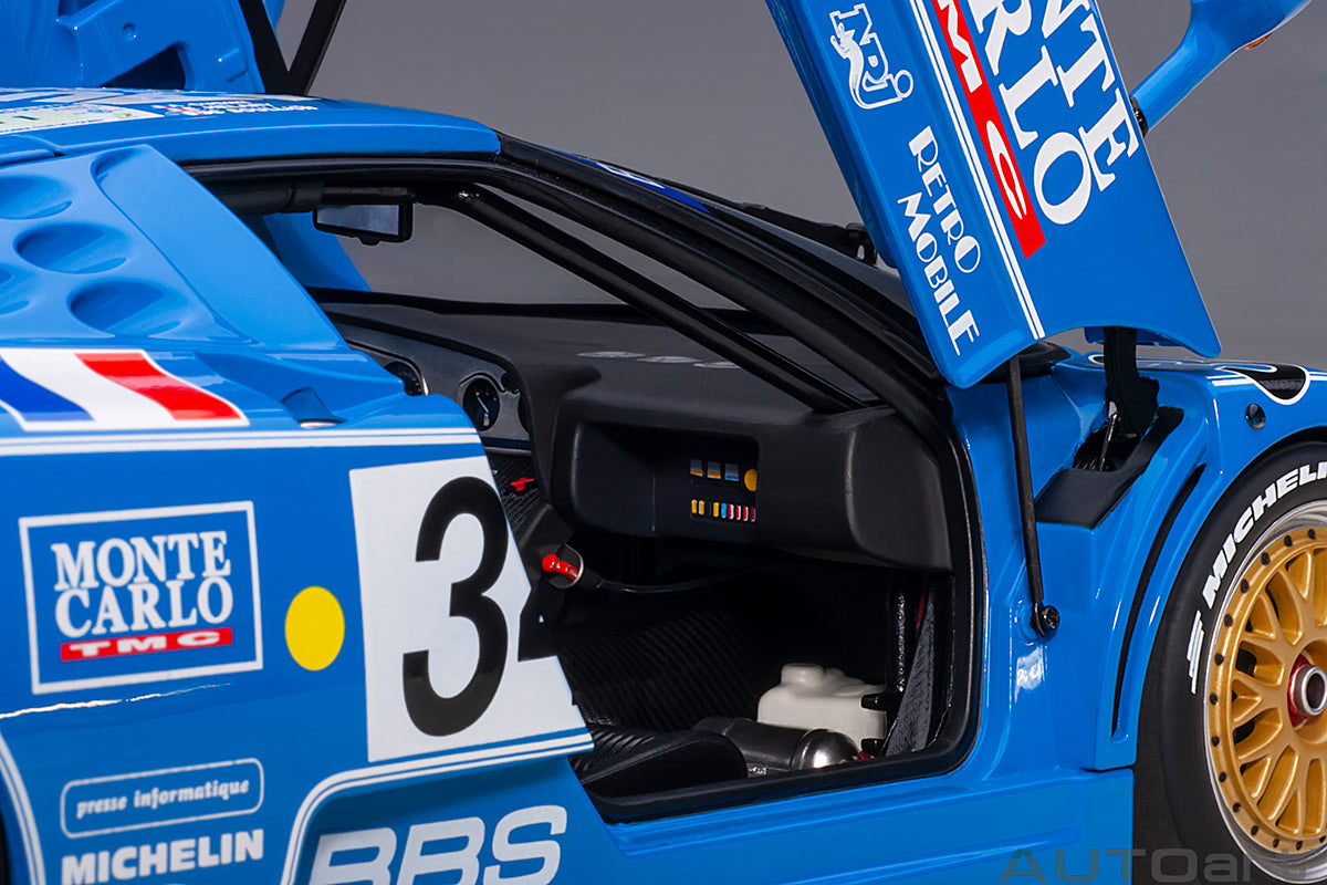 Bugatti EB110 LM 1994 #34 1:18
