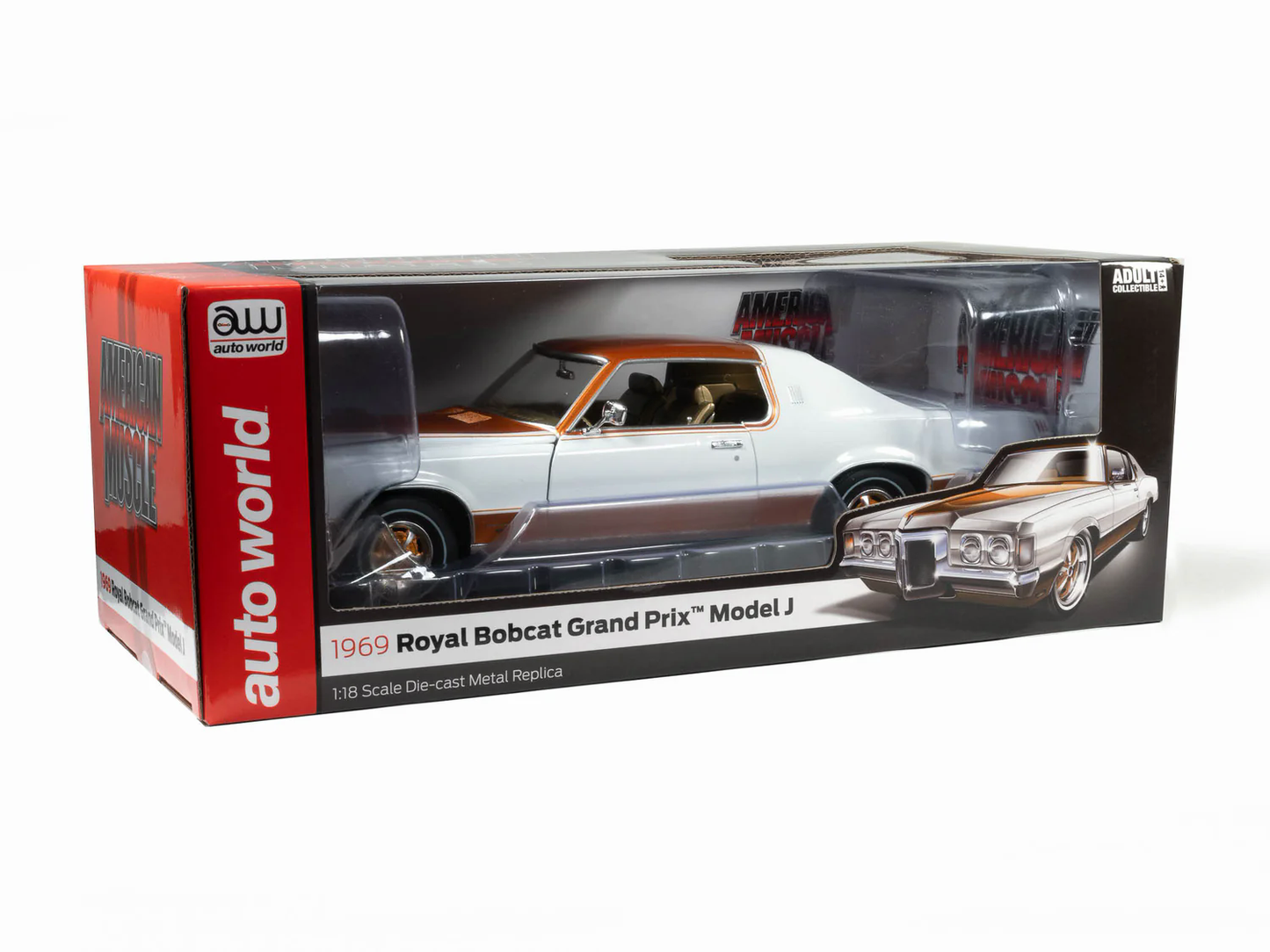 Pontiac Grand Prix (Royal Bobcat) 1969 1:18