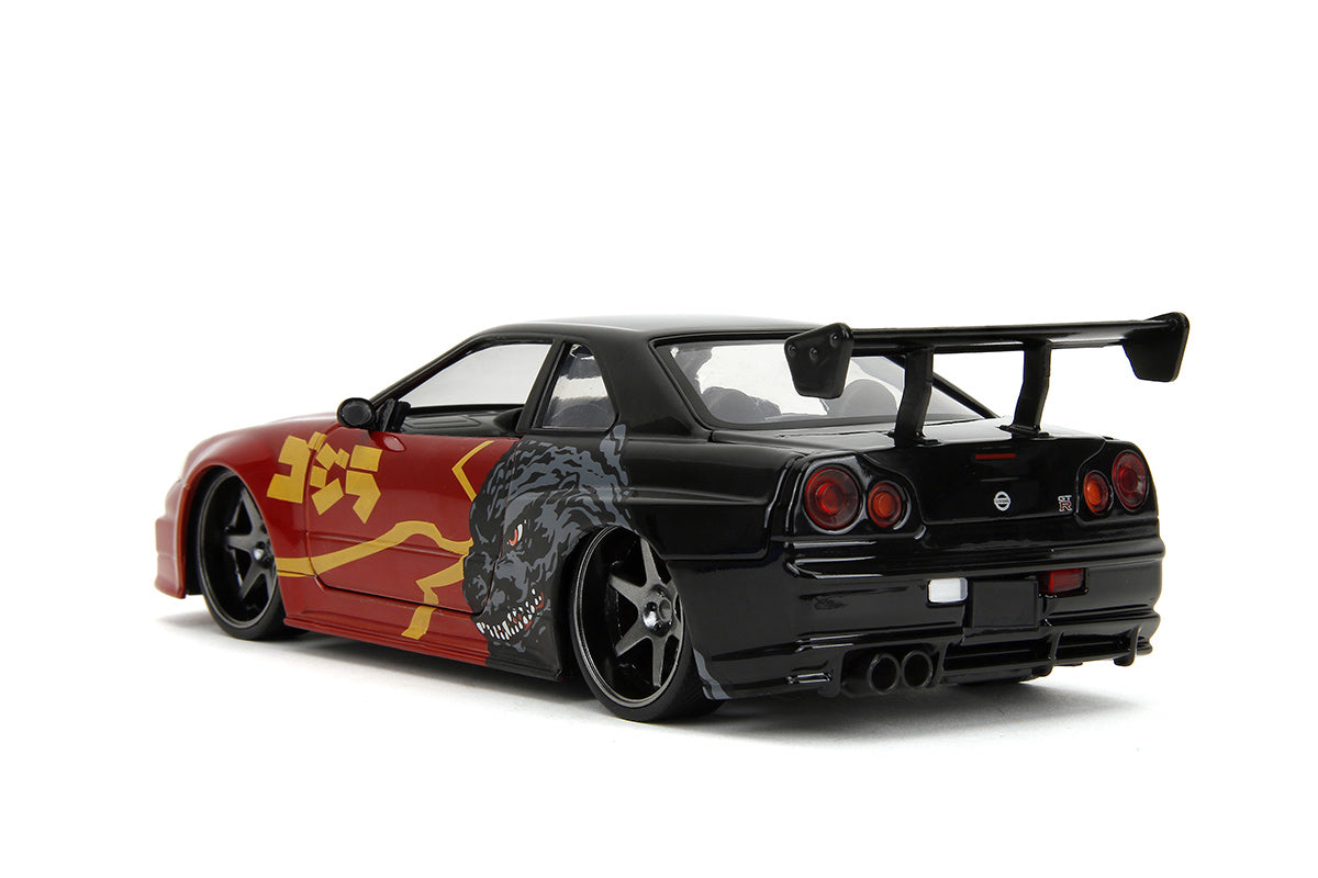 Nissan Skyline GT-R 2002 Godzilla 1:24