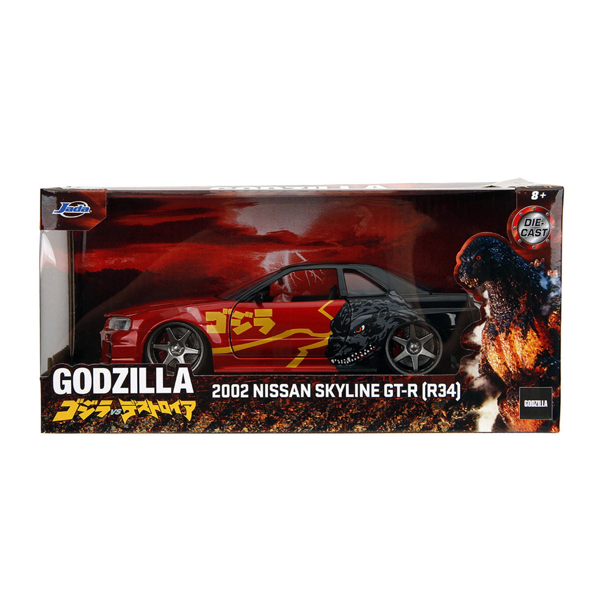 Nissan Skyline GT-R 2002 Godzilla 1:24