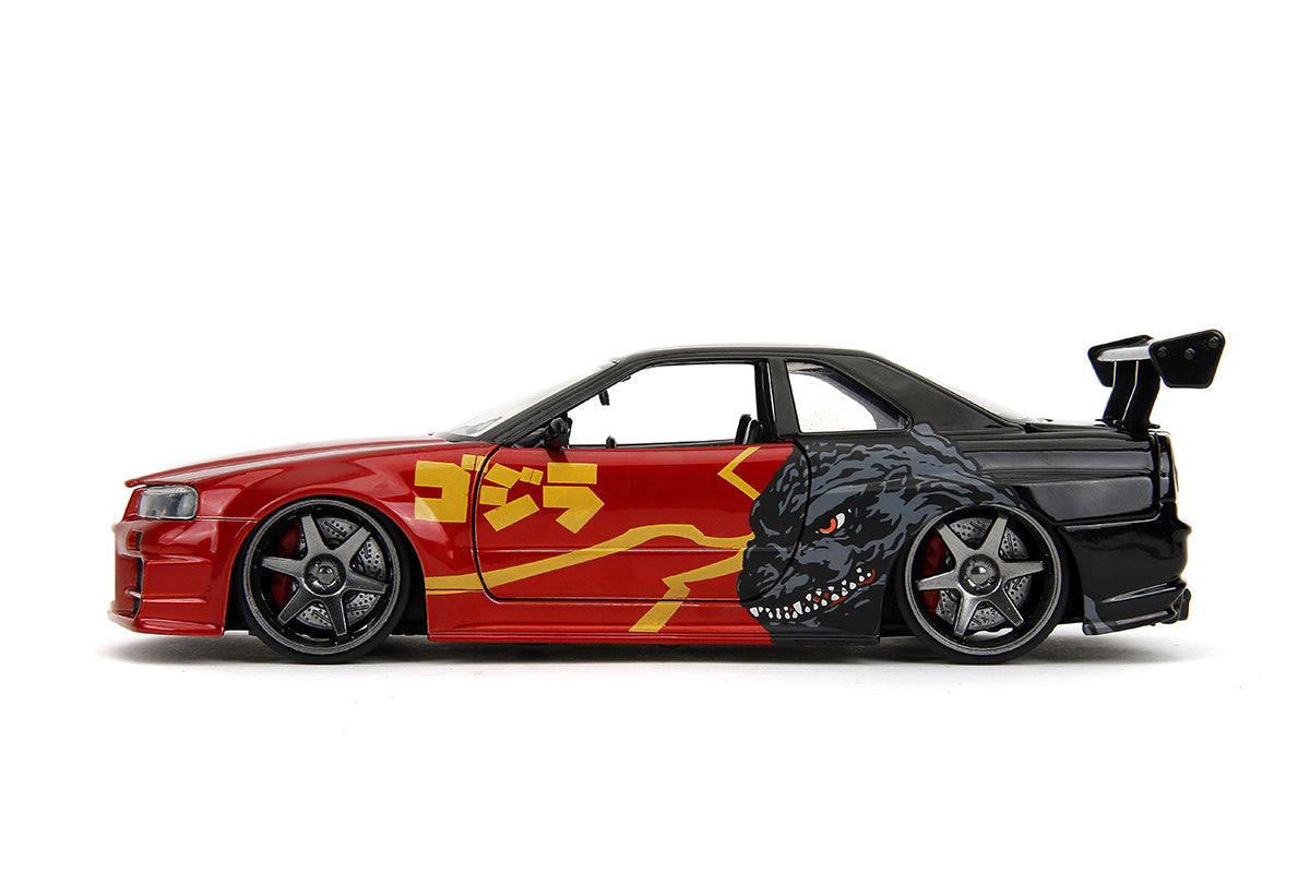 Nissan Skyline GT-R 2002 Godzilla 1:24