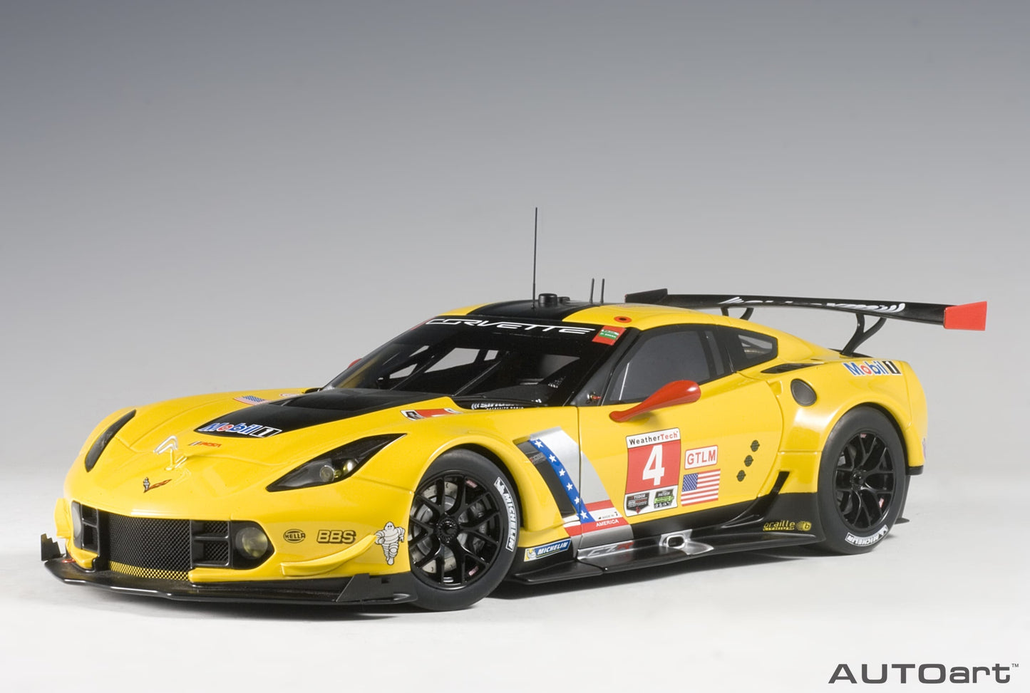 Chevrolet Corvette C7.R Winner Lime Rock 2016 #4 O.Gavin/T.Milner 1:18