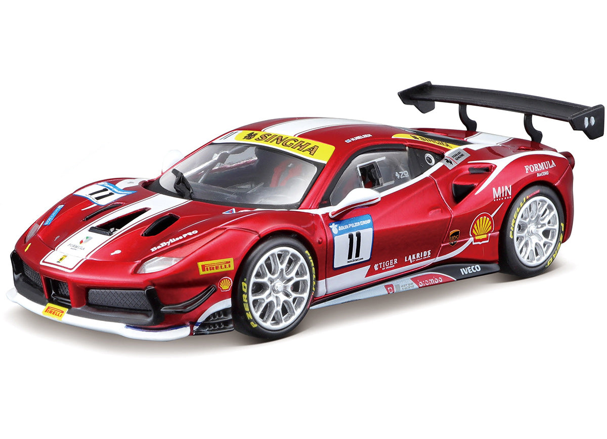 Ferrari 488 Challenge 2017 N. Nielsen #11 1:24