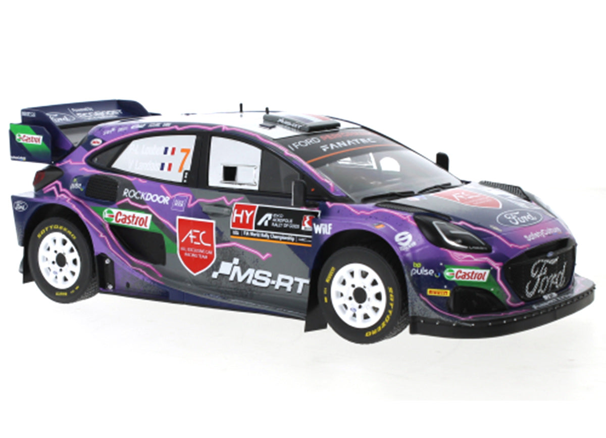Ford Puma No.7 WRC Rally Acropolis P.-L. Loubet/V.Landais 2022 1:18