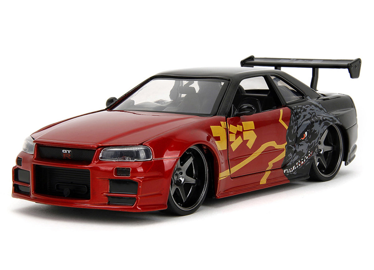 Nissan Skyline GT-R 2002 Godzilla 1:24
