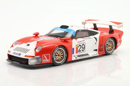 Porsche 911 GT1 #29 24h LeMans 1997 Gartzen/Thevenin/Ferte 1:18