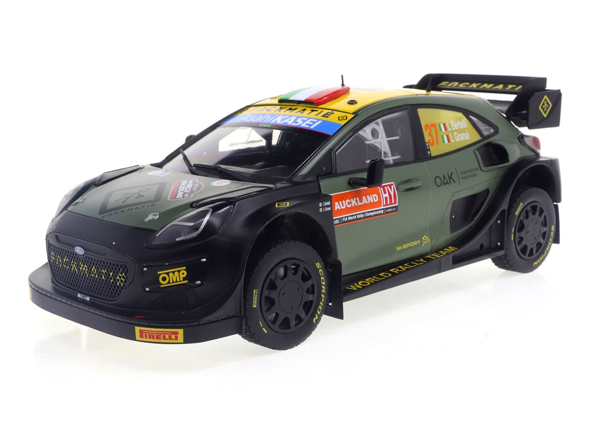 Ford Puma Hybrid Rally New Zealand 2022 #7 Bertelli/Granai 1:18