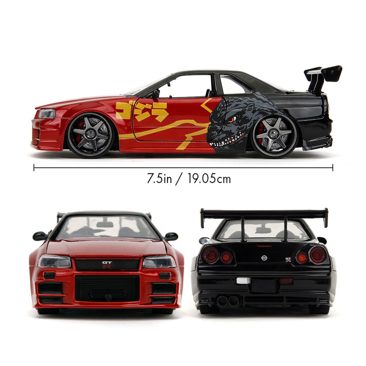 Nissan Skyline GT-R 2002 Godzilla 1:24