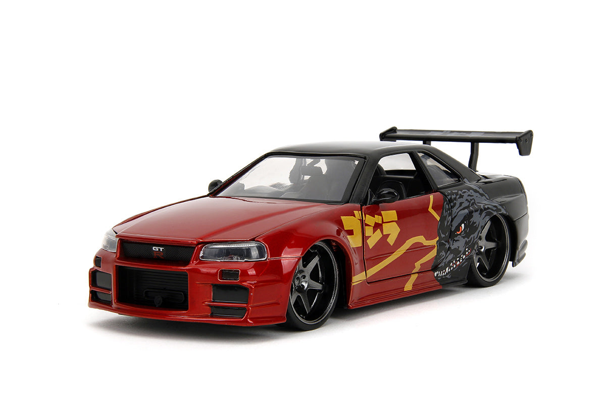 Nissan Skyline GT-R 2002 Godzilla 1:24