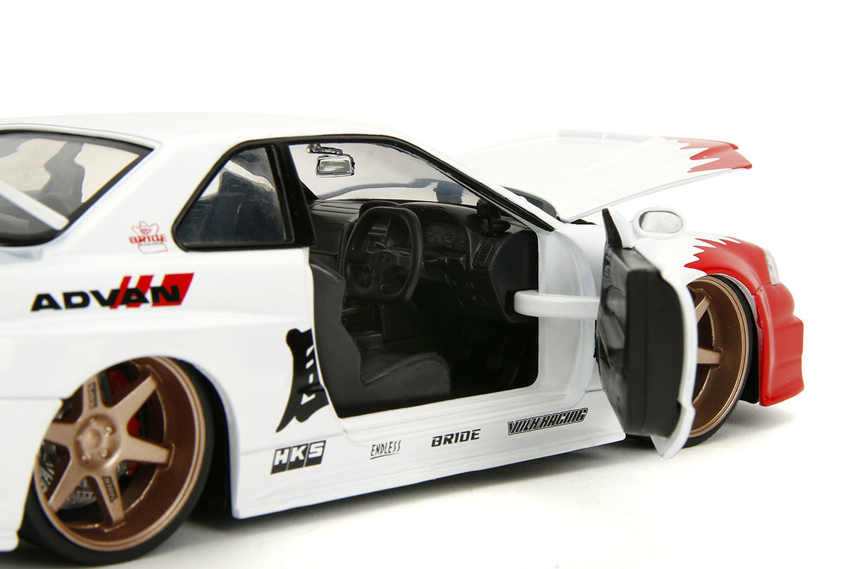 Nissan Skyline GTR R34 RYU Street Fighter 1:24