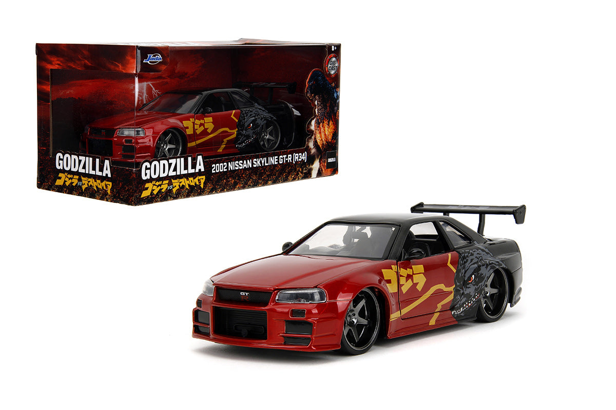 Nissan Skyline GT-R 2002 Godzilla 1:24