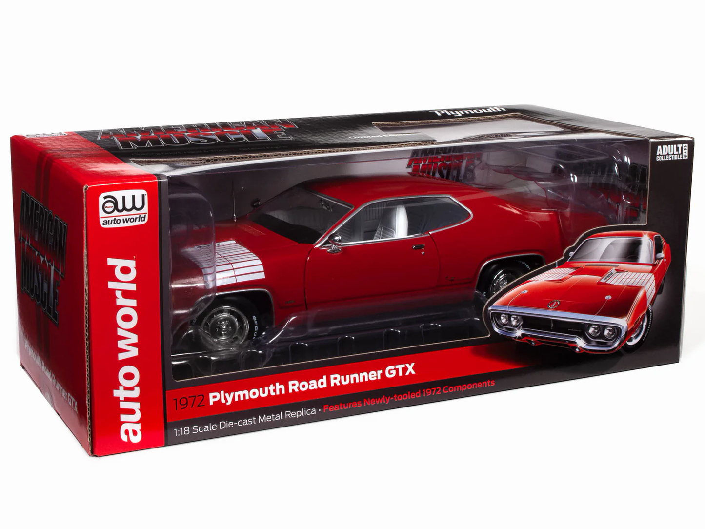 Plymouth Road Runner GTX 1972 1:18