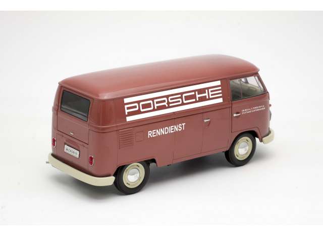 Volkswagen T1 Bus Porsche Renndienst 1:18