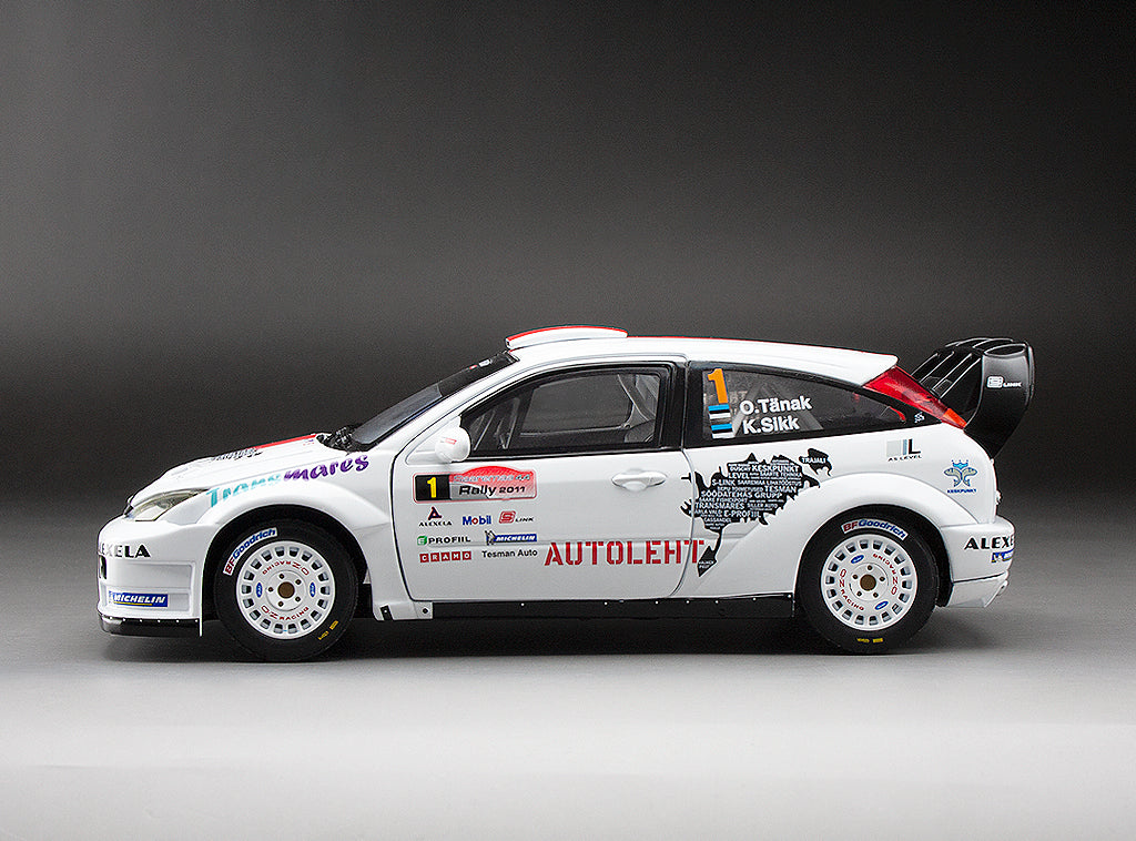 Ford Focus RS WRC 03 #1 O.Tänak/K.Sikk Winner Saaremaa Rally 2011 1:18