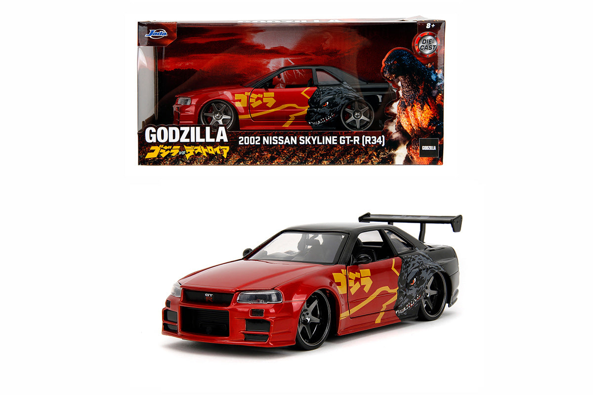 Nissan Skyline GT-R 2002 Godzilla 1:24