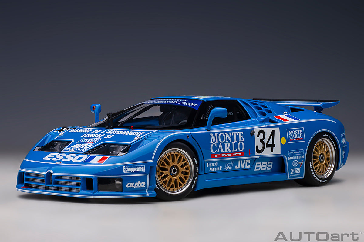 Bugatti EB110 LM 1994 #34 1:18