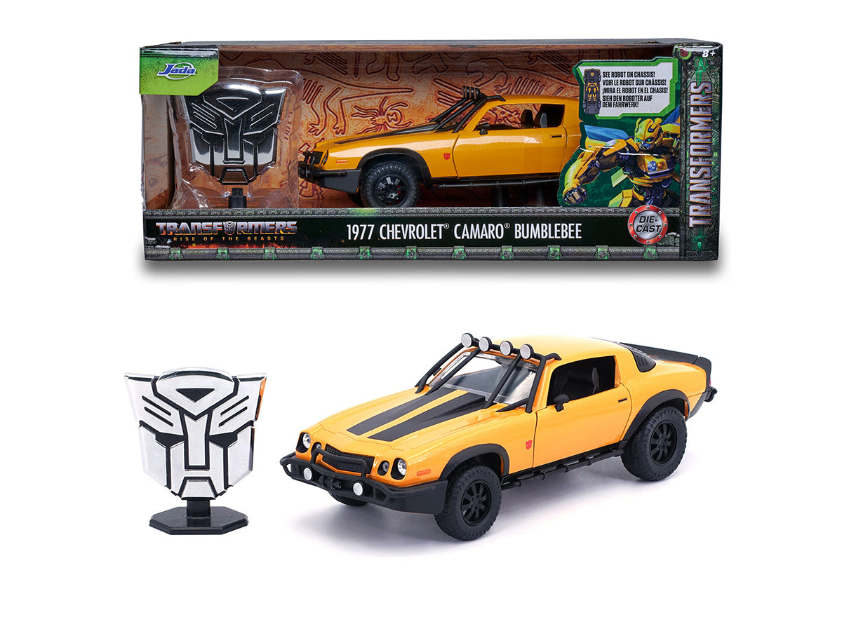 Chevrolet Camaro 1977 Transformers Bumblebee T7 1:24
