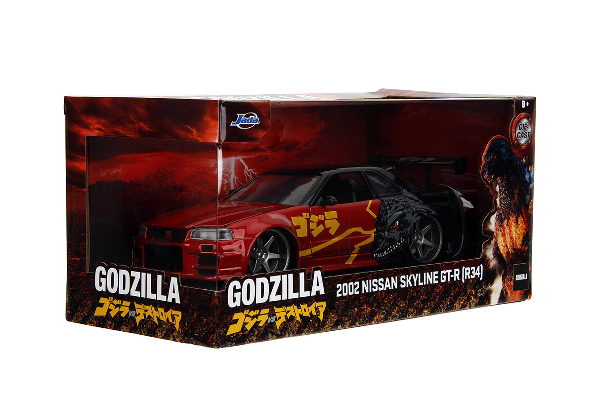 Nissan Skyline GT-R 2002 Godzilla 1:24