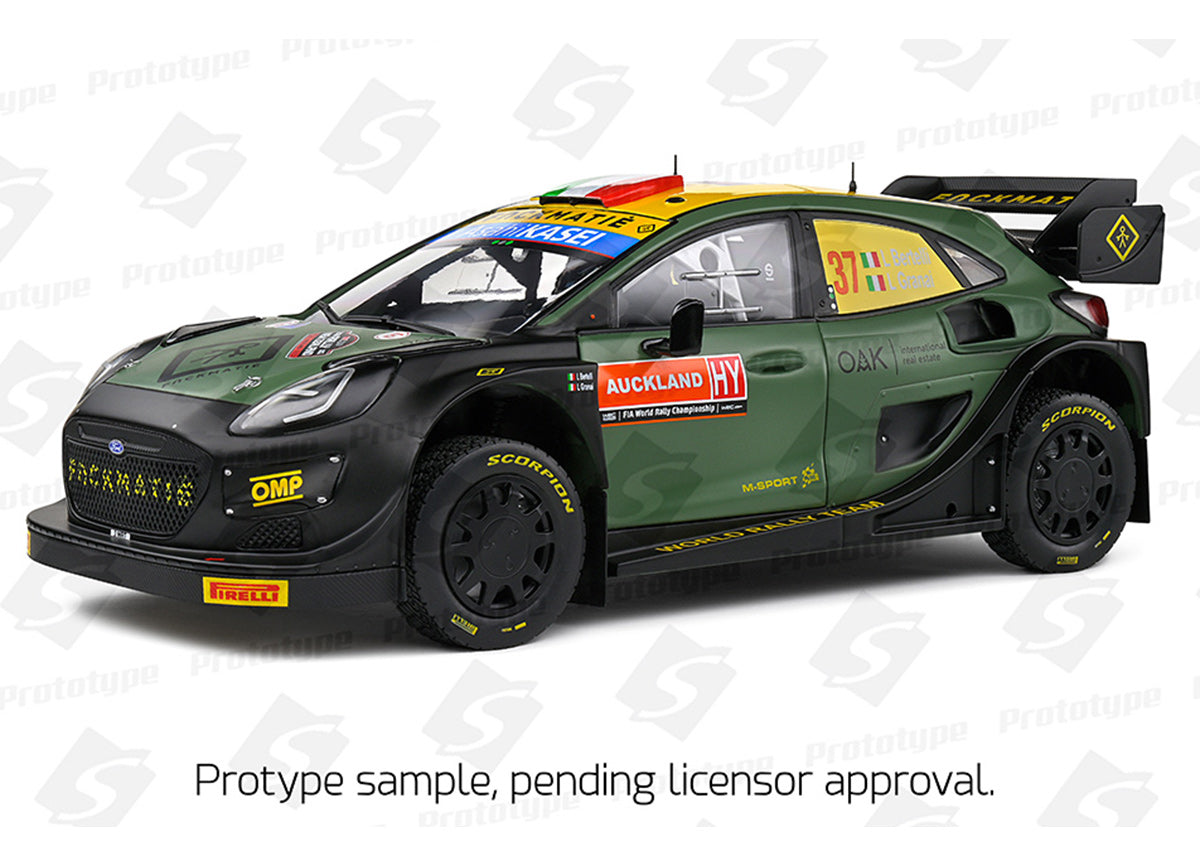 Ford Puma Hybrid Rally New Zealand 2022 #7 Bertelli/Granai 1:18