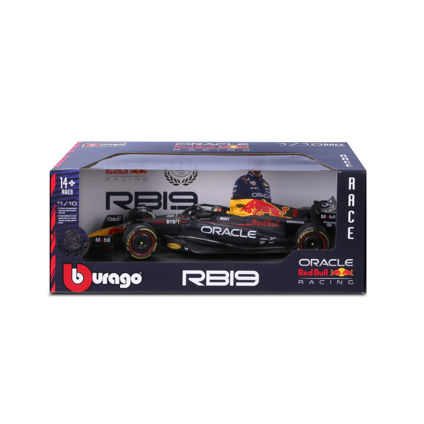 Formula 1 (F1) Red Bull RB19 2023 #1 Verstappen 1:18