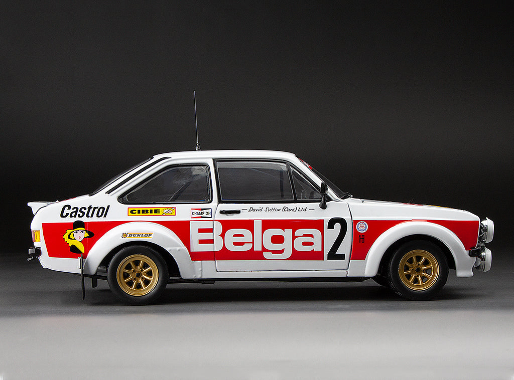 Ford Escort RS1800 #2 H.Mikkola/A.Hertz Rally du Condroz 1979 1:18