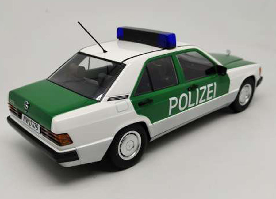 Mercedes 190 W201 1993 Polizei 1:18