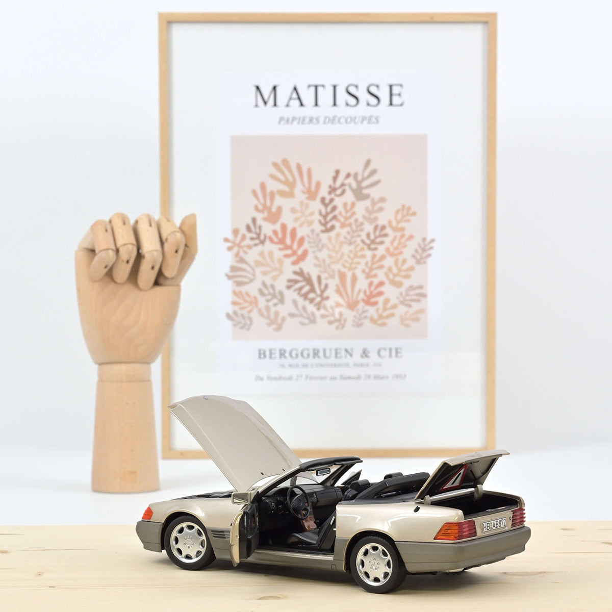 Mercedes 500 SL 1989 1:18