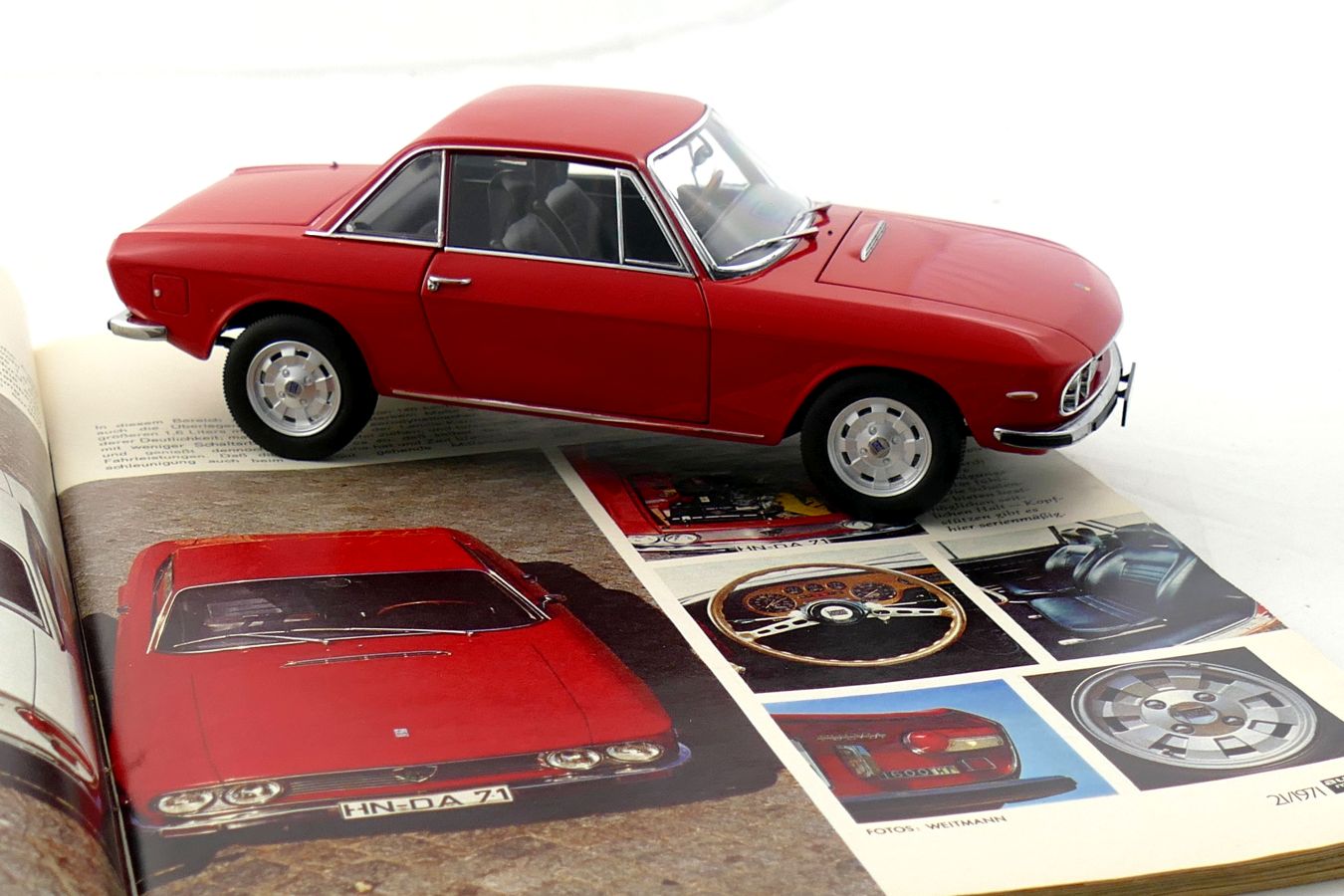 Lancia Fulvia 1600 HF Lusso (1971) 1:18