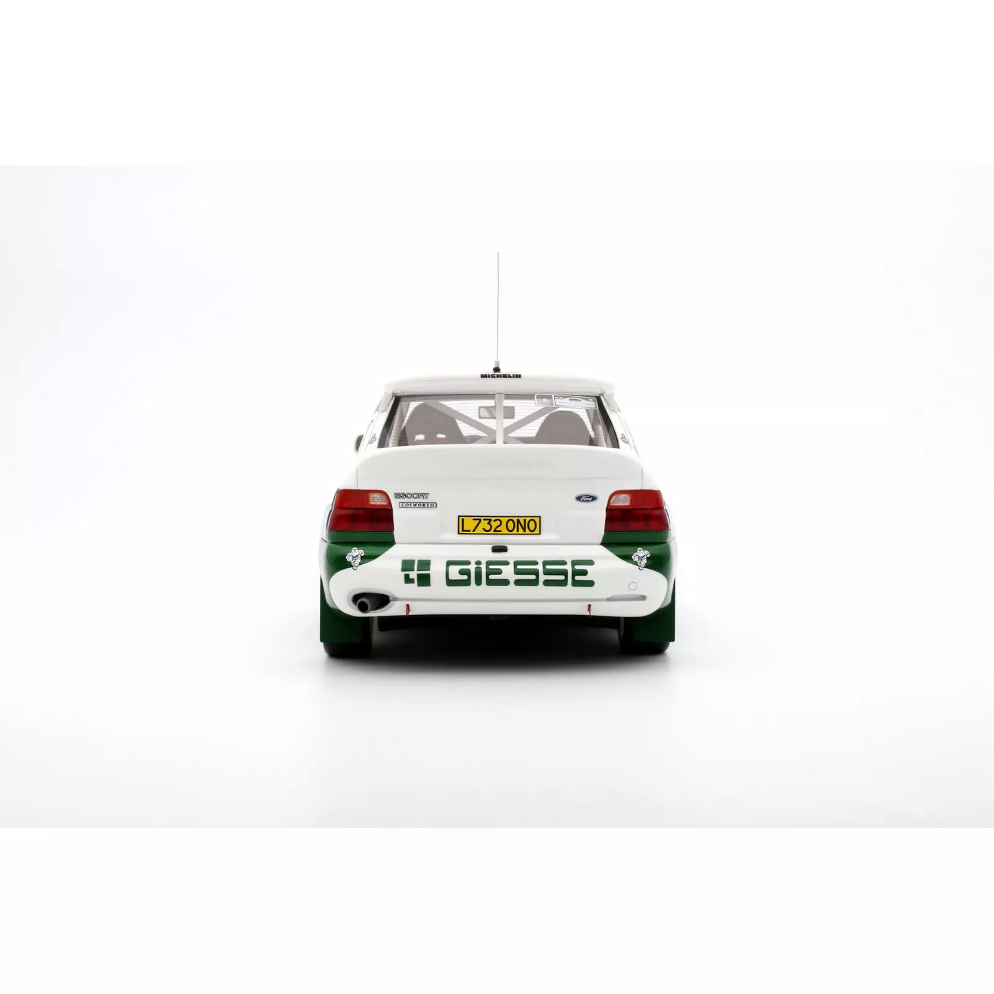 Ford Escort RS Cosworth GR.A WHITE/B. THIRY Rally Europe San Remo 1994 1:18