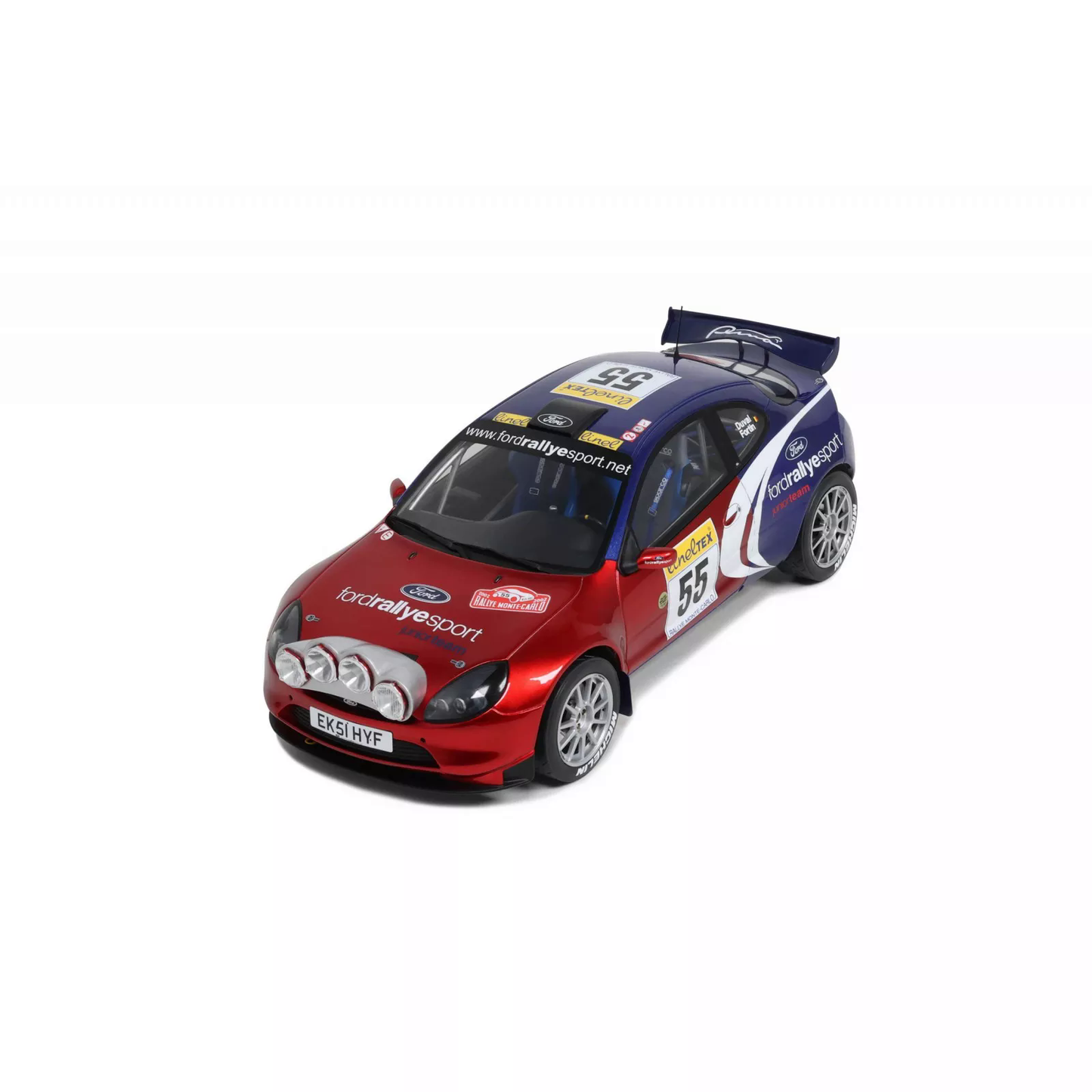 Ford Puma Super 1600 Rally Monte Carlo 2002 1:18