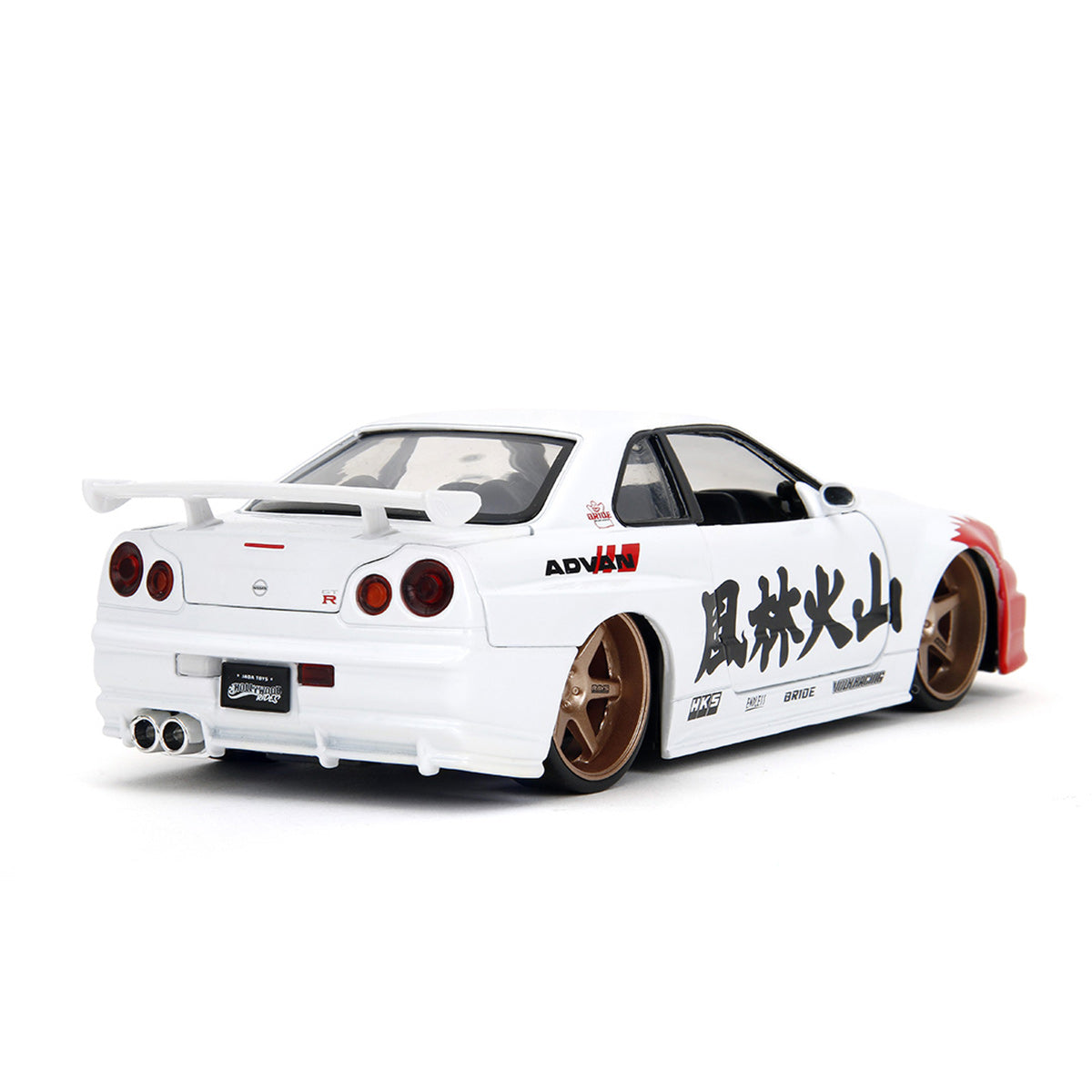 Nissan Skyline GTR R34 RYU Street Fighter 1:24