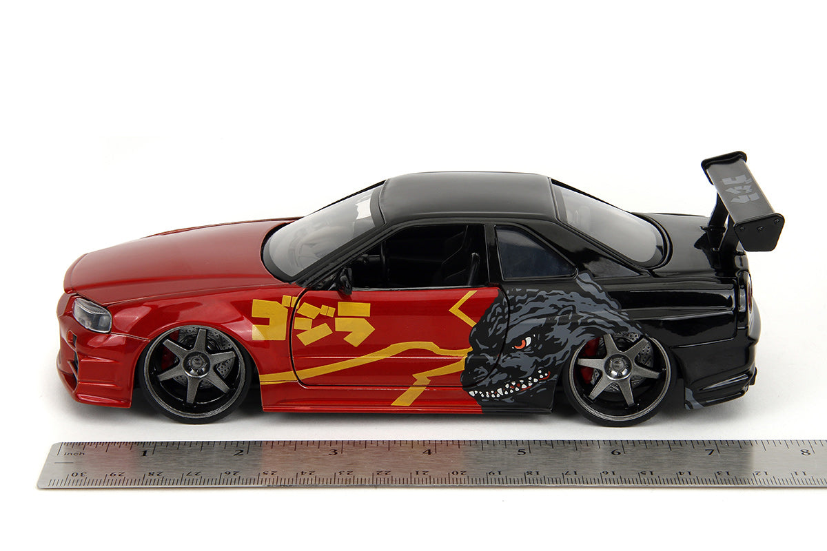 Nissan Skyline GT-R 2002 Godzilla 1:24