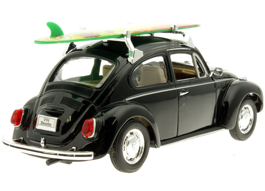 Volkswagen Beetle With A Surfboard 1:24