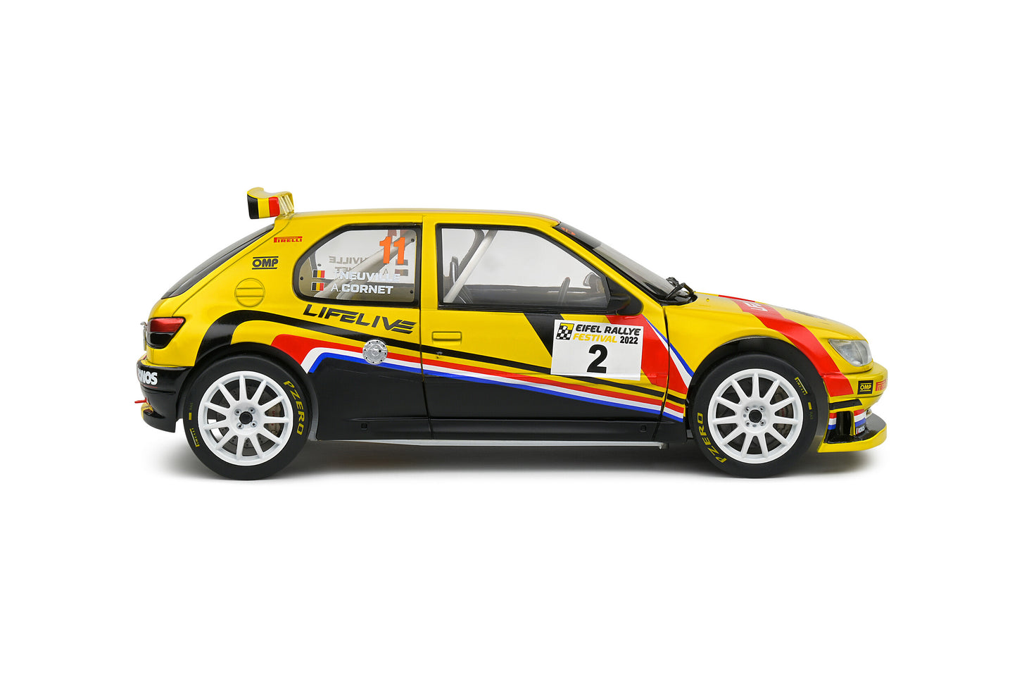 Peugeot 306 Maxi #2 Neuville Eifel Rally Festival 2022 1:18