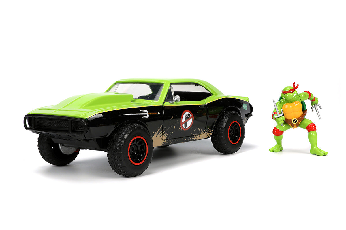 Chevrolet Chevy Camaro 1967 Turtles Raphael 1:24