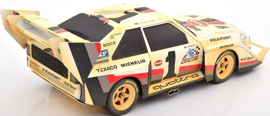 Audi Sport Quattro S1 Pikes Peak 1987 Röhrl 1:18