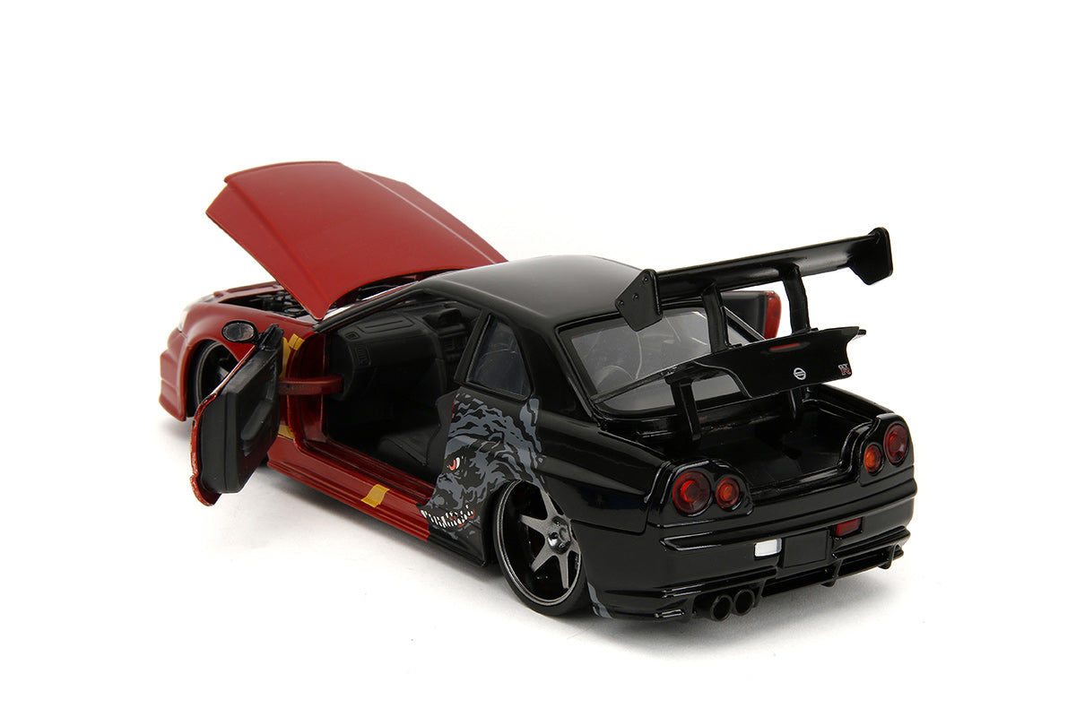 Nissan Skyline GT-R 2002 Godzilla 1:24