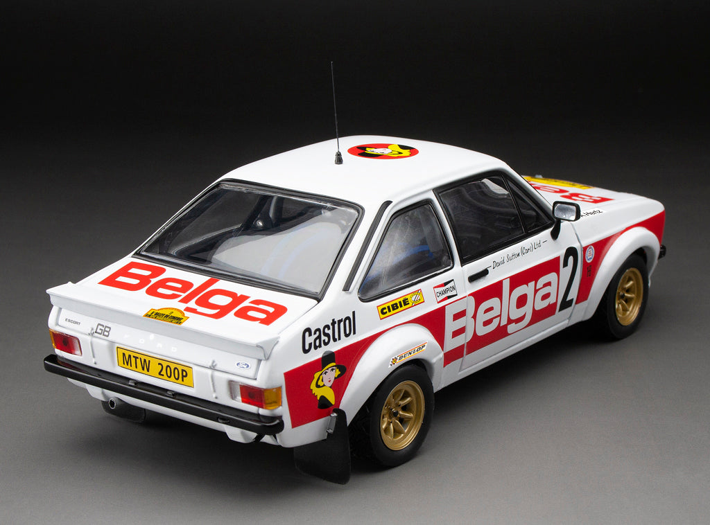 Ford Escort RS1800 #2 H.Mikkola/A.Hertz Rally du Condroz 1979 1:18