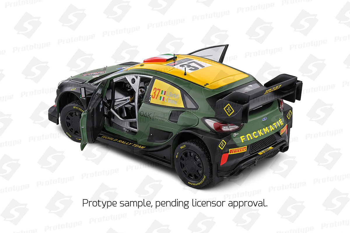 Ford Puma Hybrid Rally New Zealand 2022 #7 Bertelli/Granai 1:18