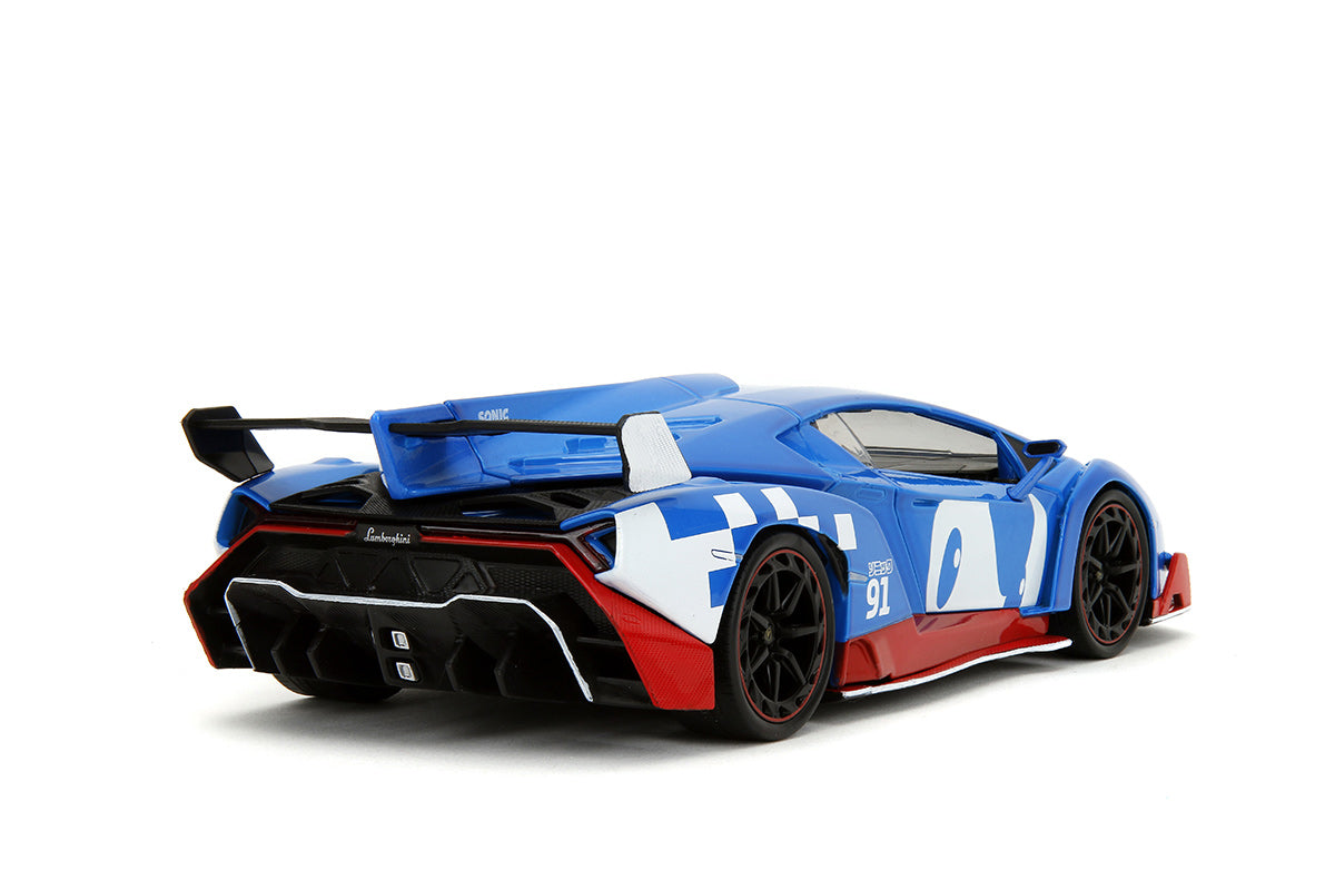 Lamborghini Veneno Sonic the Hedgehog 1:24