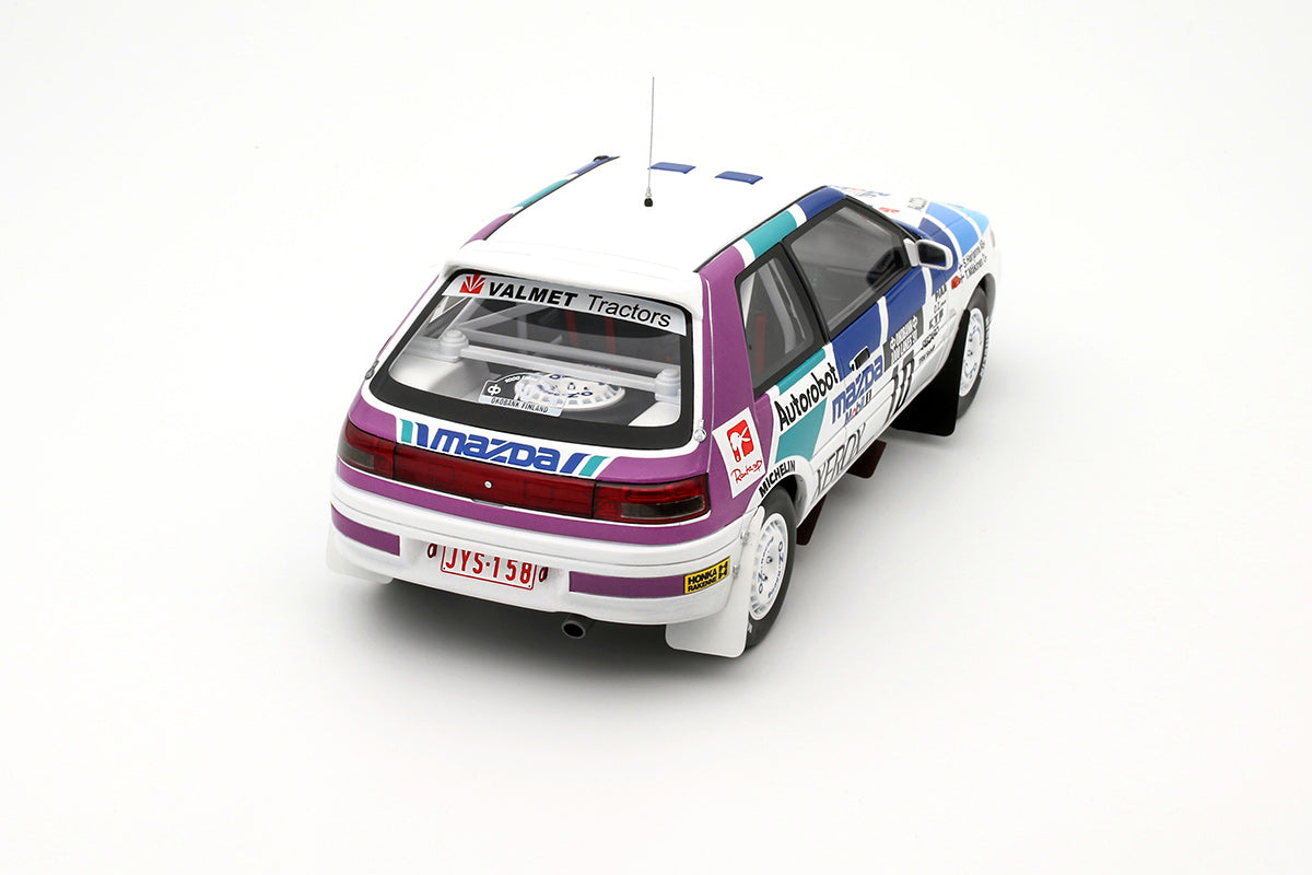 Mazda 323 GTX Gr.A 1000 Lakes Rally 1991 T. MÄKINEN 1:18