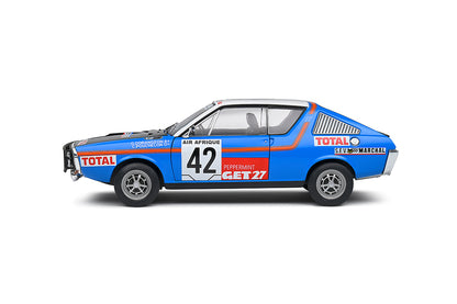 Renault R17 1976 #42 Rally Abidjan Nice Pouchelon/Dorangeon 1:18