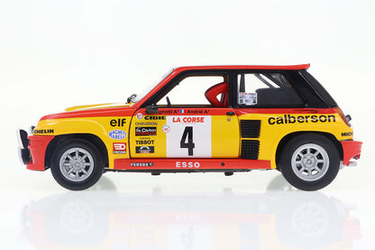Renault 5 turbo Tour de Corse 1980 #4 Ragnotti/Andrie 1:18
