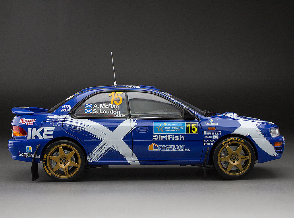 Subaru Impreza 555 #15 McRae/Stuart Loudon 1:18