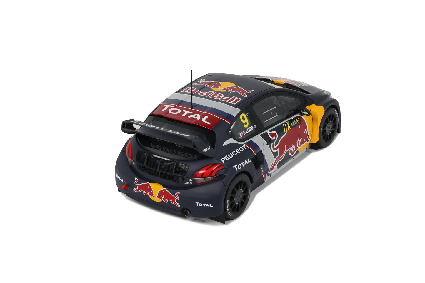 Peugeot 208 WRX S.LOEB Belgium GP 2018 1:18