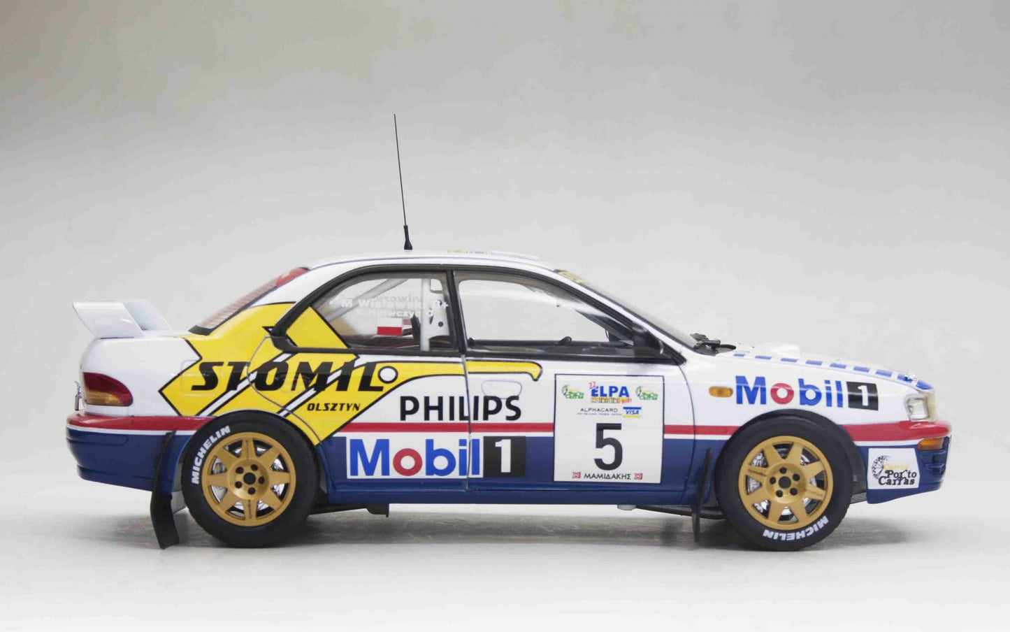 Subaru Impreza 555 #5 K.Holowczyc/M.Wislawski 1:18