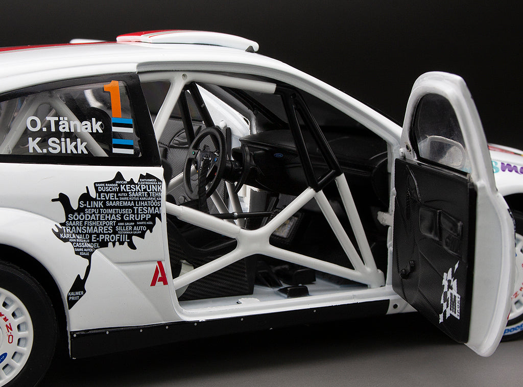 Ford Focus RS WRC 03 #1 O.Tänak/K.Sikk Winner Saaremaa Rally 2011 1:18